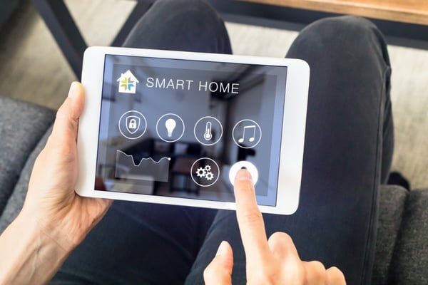 Smart Home with Logo